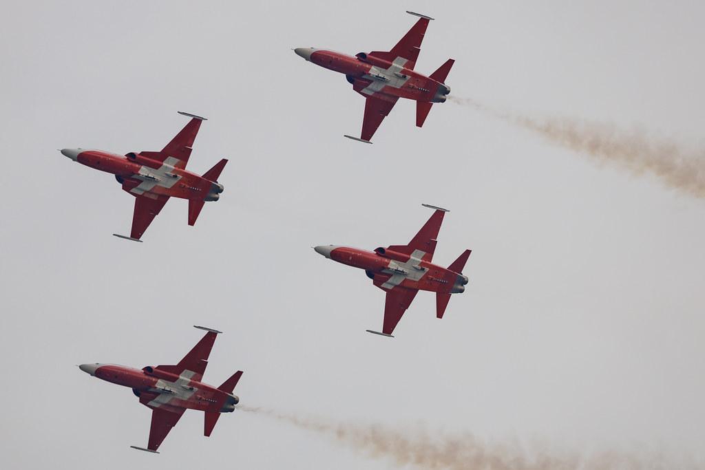 AIR SHOW Radom: Swiss Air Force (/ SUI) | Northrop F-5E Tiger II | J-3082 | MSN L1082