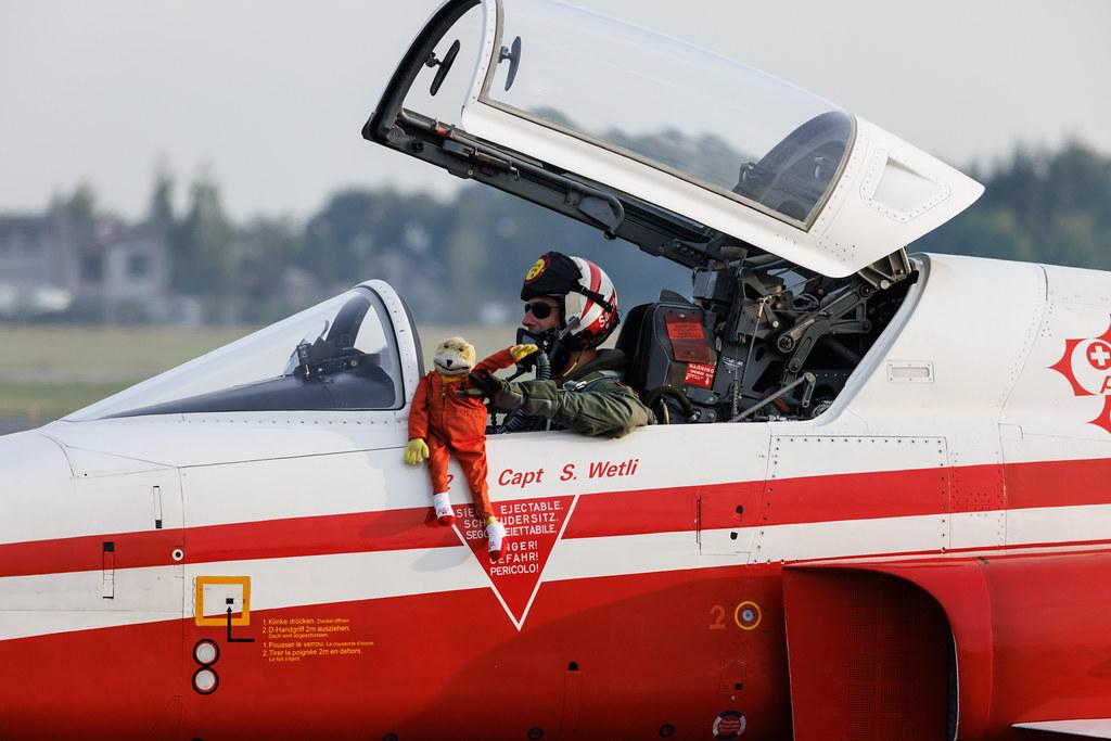 AIR SHOW Radom: Swiss Air Force (/ SUI) | Northrop F-5E Tiger II | J-3087 | MSN L1087