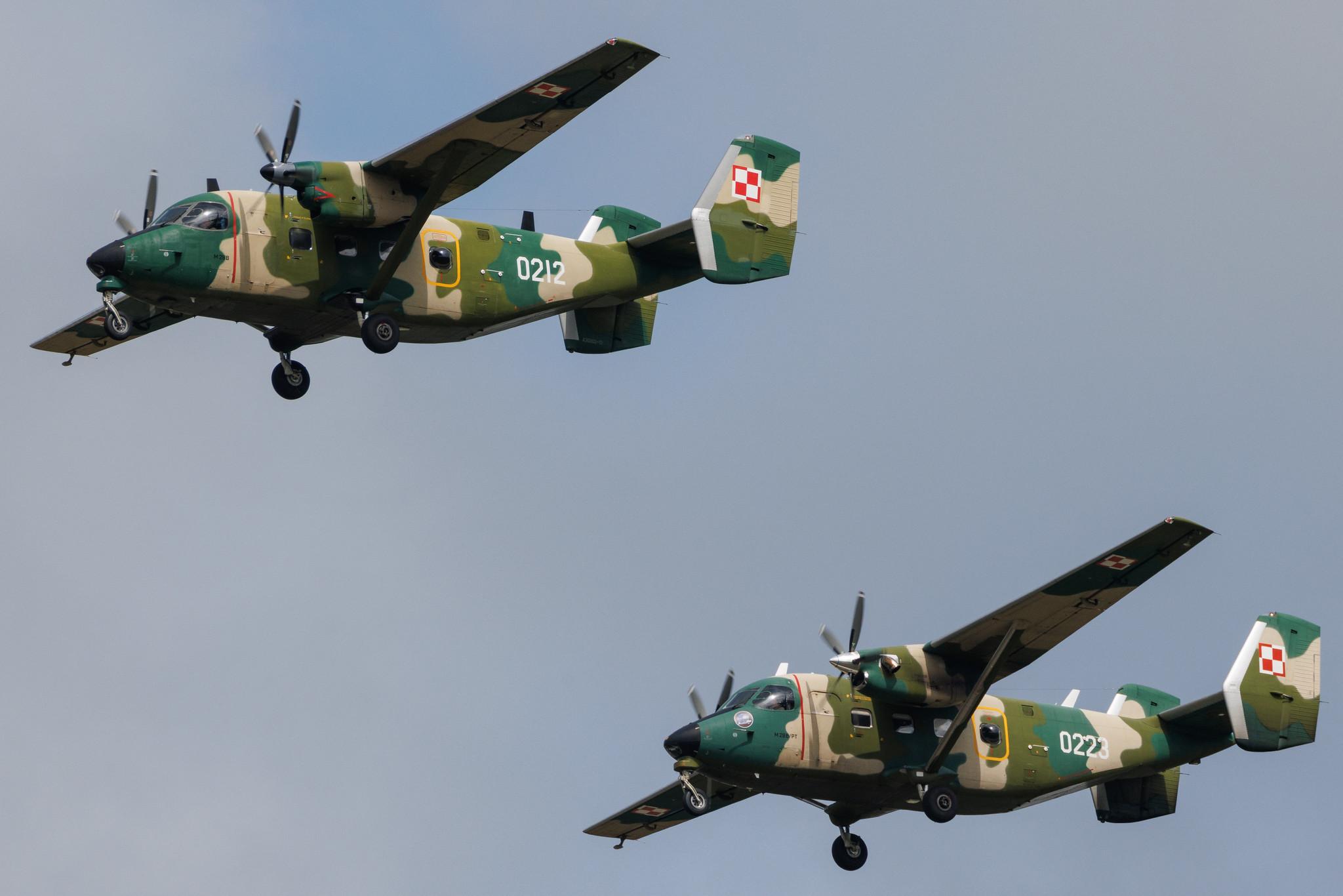 AIR SHOW Radom: Polish Air Force (/ PLF) | PZL-Mielec M-28-05 Bryza | 0212 | MSN AJG002-12