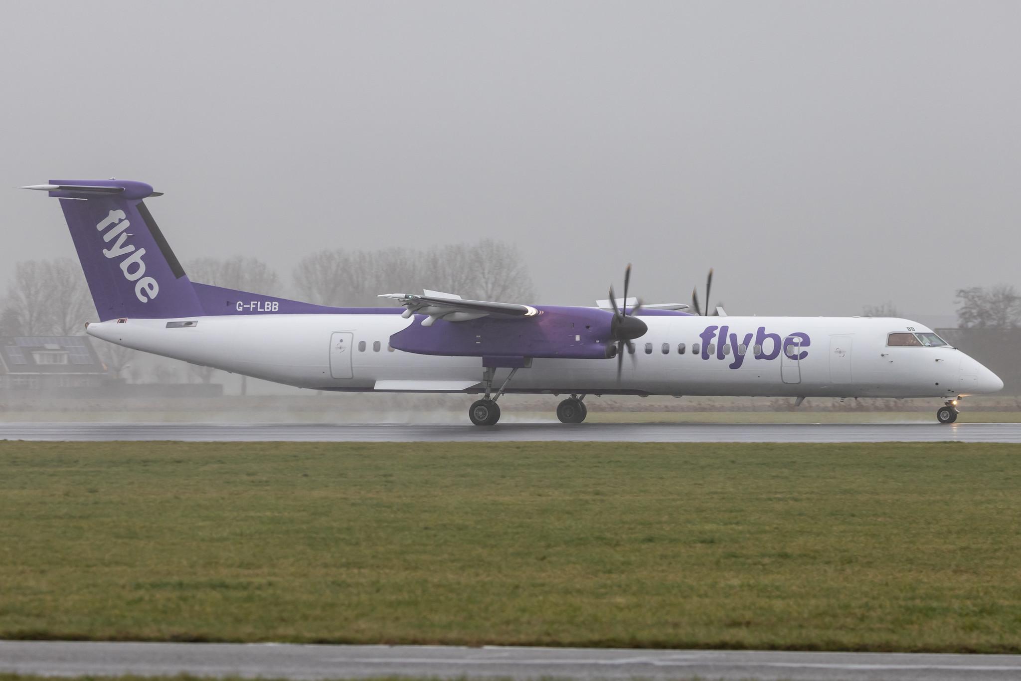 Amsterdam Schiphol: Flybe (BE / BEE) | De Havilland Canada Dash 8-400 DH8D | G-FLBB | MSN 4255