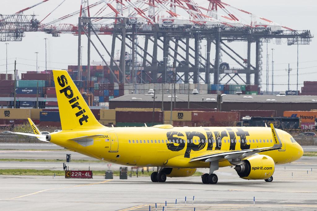 Newark Liberty International Airport: Spirit Airlines (NK / NKS) | Airbus A320-232 A320 | N606NK | MSN 04592