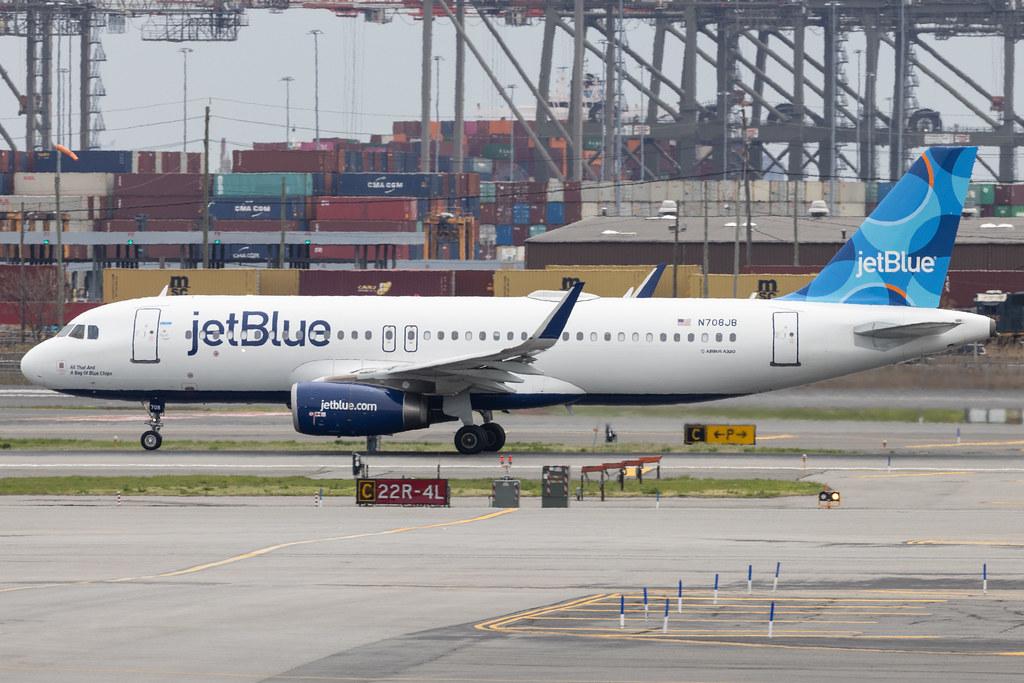Newark Liberty International Airport: JetBlue Airways (B6 / JBU) | Airbus A320-232 A320 | N708JB | MSN 03479