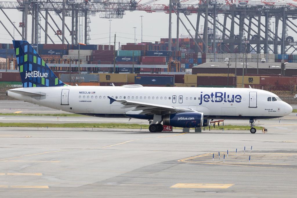 Newark Liberty International Airport: JetBlue Airways (B6 / JBU) | Airbus A320-232 A320 | N653JB | MSN 03039
