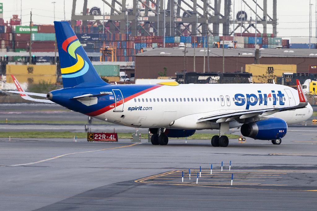 Newark Liberty International Airport: Spirit Airlines (NK / NKS) | Airbus A320-232 A320 | N629NK | MSN 06300