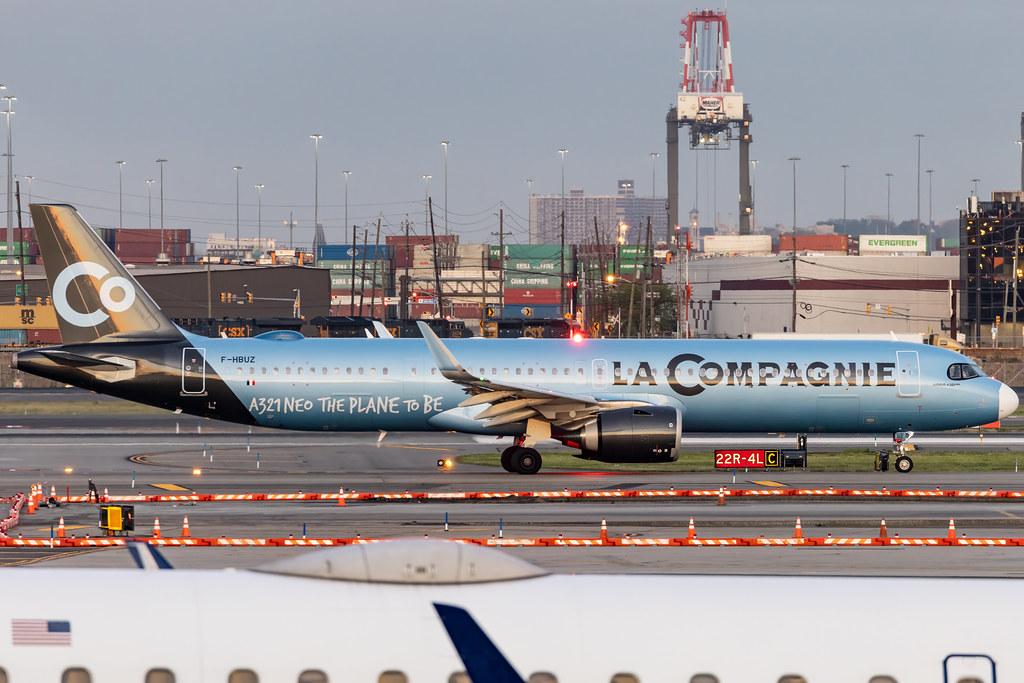 Newark Liberty International Airport: La Compagnie (B0 / DJT) | Airbus A321-251NX A21N | F-HBUZ | MSN 8866