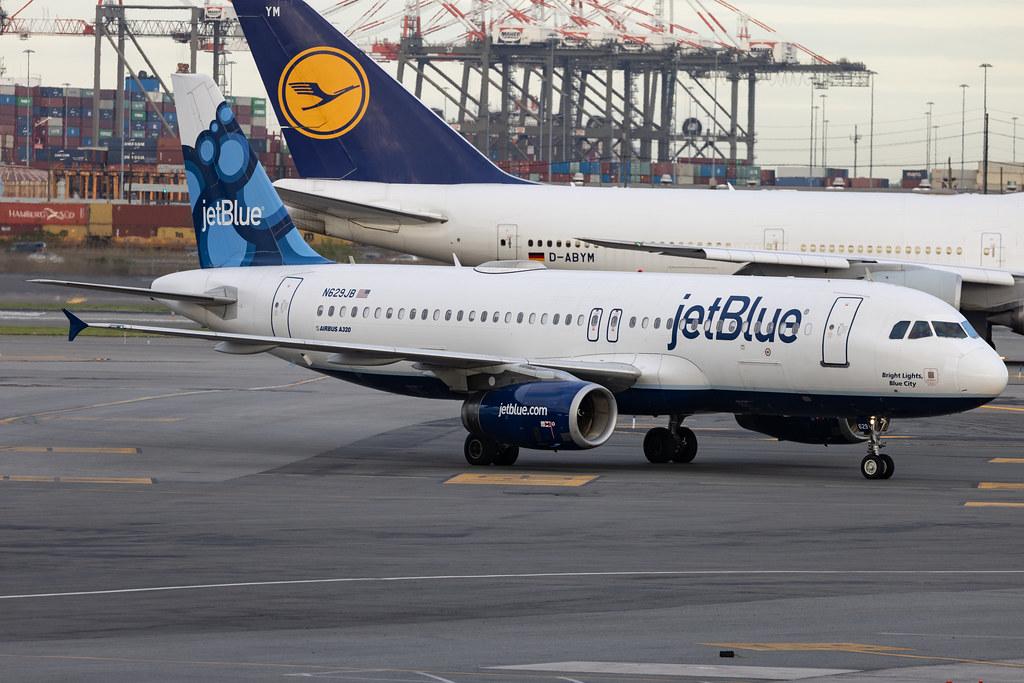 Newark Liberty International Airport: JetBlue Airways (B6 / JBU) | Airbus A320-232 A320 | N629JB | MSN 02580