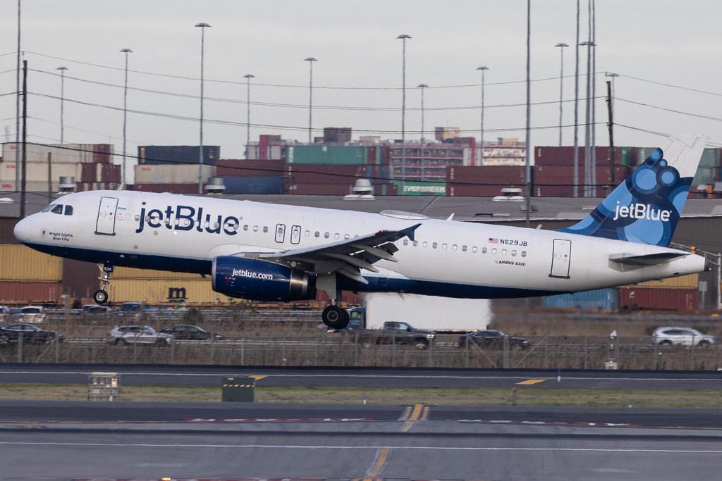 Newark Liberty International Airport: JetBlue Airways (B6 / JBU) | Airbus A320-232 A320 | N629JB | MSN 02580