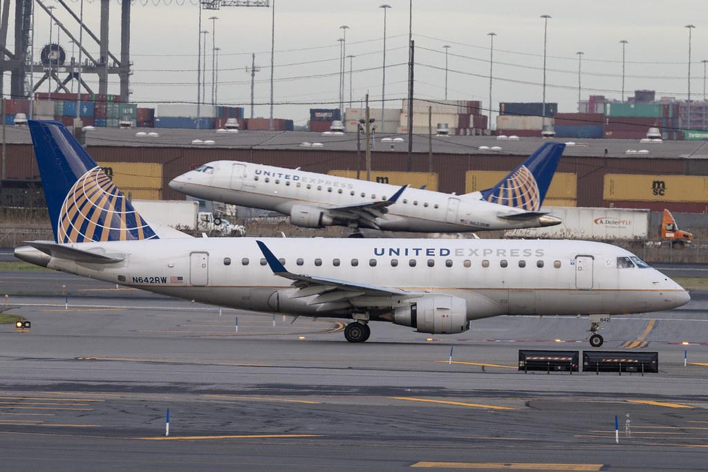 Newark Liberty International Airport: United Express (UA / UAL) | Operator: Republic Airways | Embraer E170SE E170 | N642RW | MSN 17000063