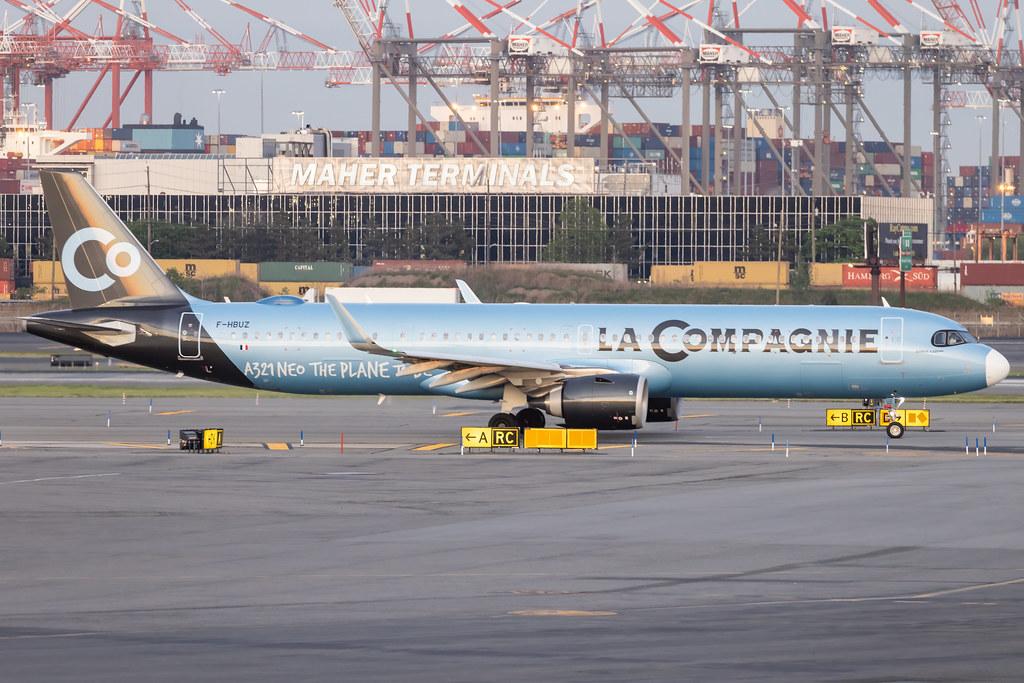 Newark Liberty International Airport: La Compagnie (B0 / DJT) | Airbus A321-251NX A21N | F-HBUZ | MSN 8866