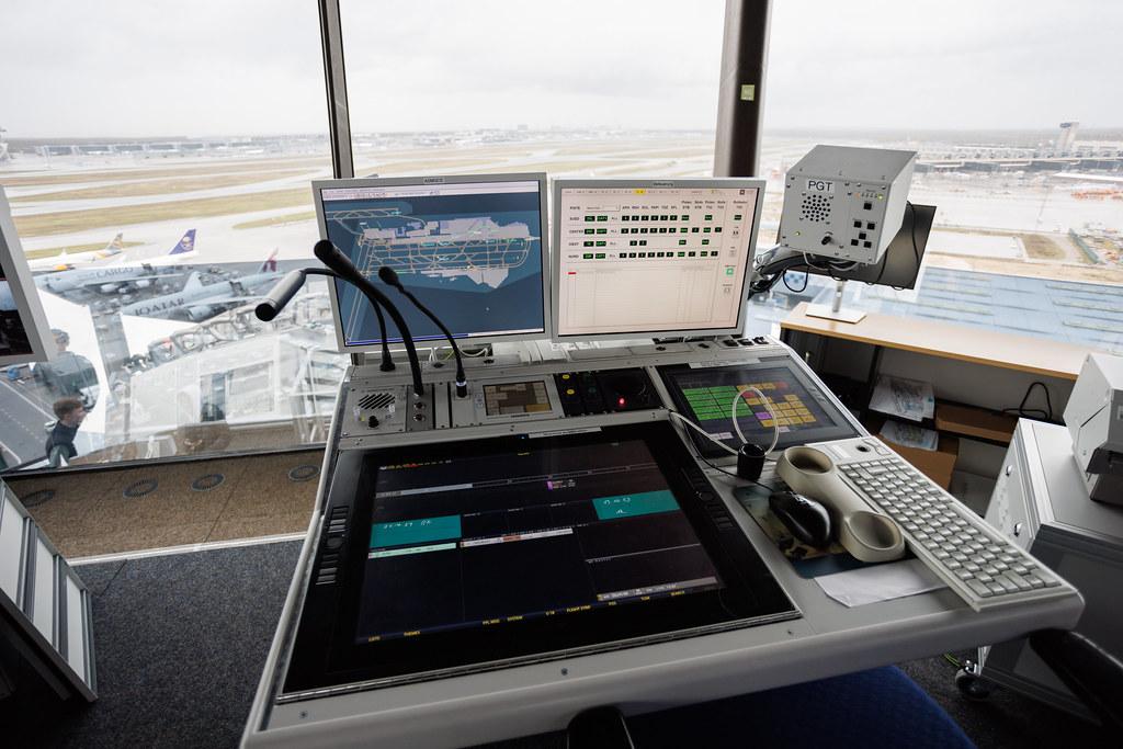 Frankfurt Airport: Contingency-Tower der DFS am Frankfurter Flughafen