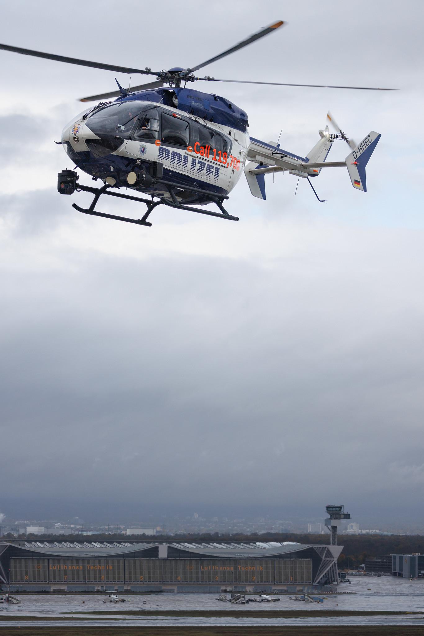 Frankfurt Airport: Polizei Hessen | Airbus Helicopters H145 EC45 | D-HHEC | MSN 9081