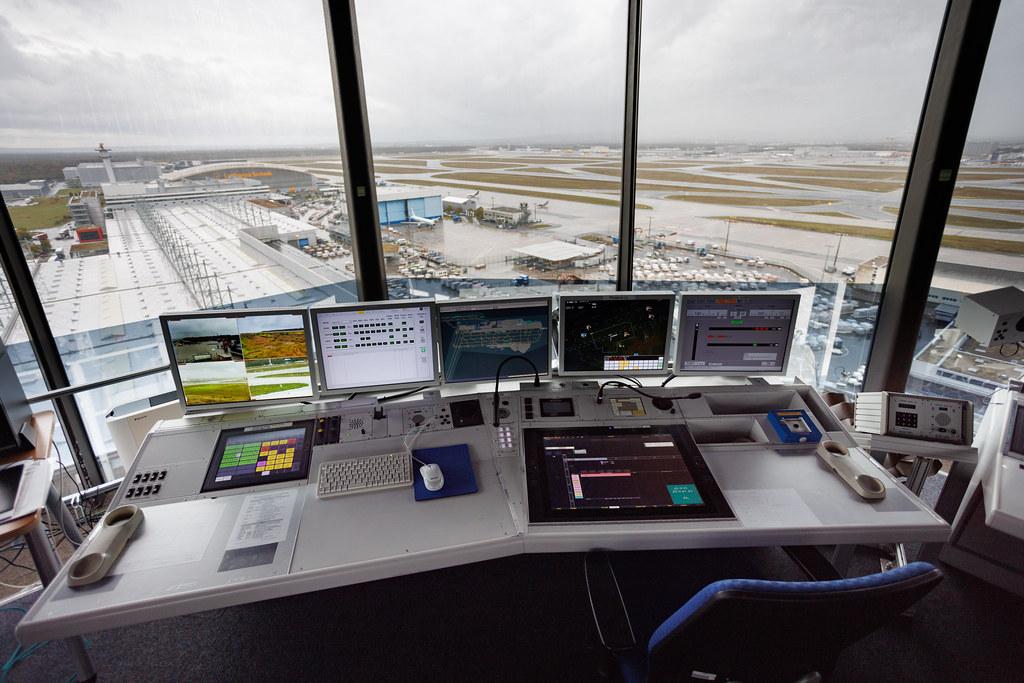 Frankfurt Airport: Contingency-Tower der DFS am Frankfurter Flughafen