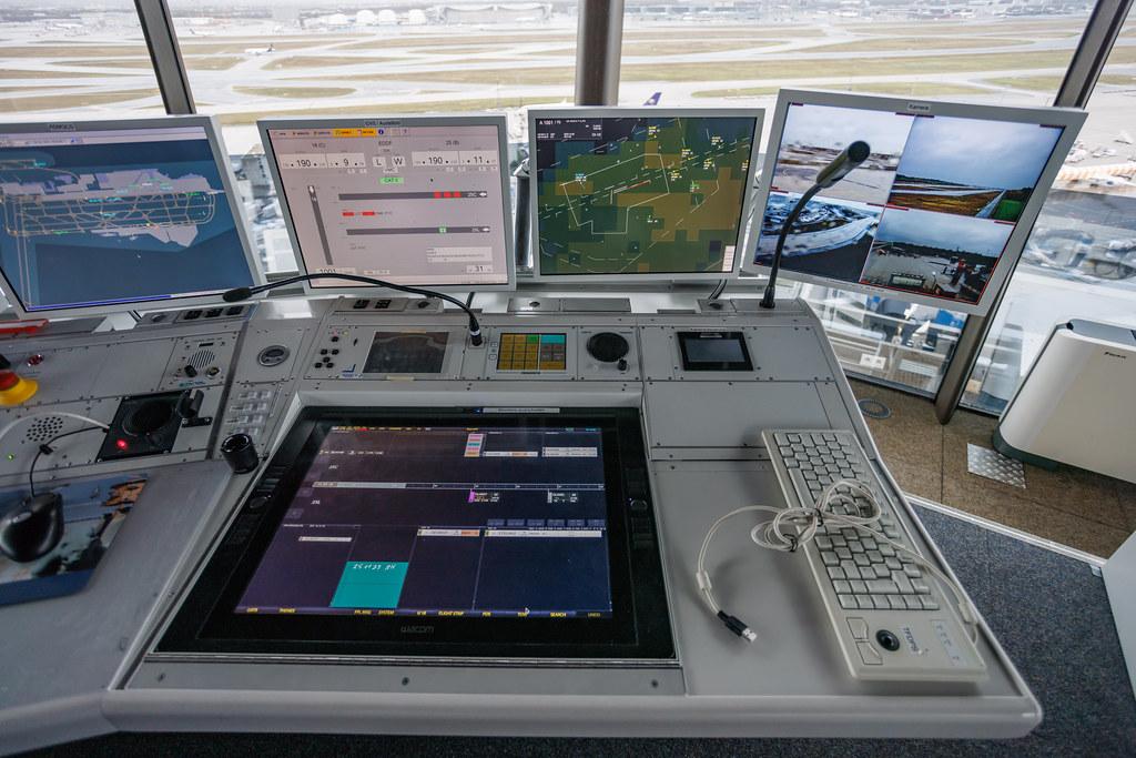 Frankfurt Airport: Contingency-Tower der DFS am Frankfurter Flughafen