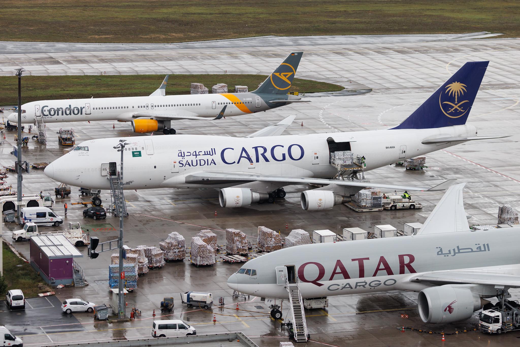 Frankfurt Airport: Saudia Cargo (SV / SVA) | Operator: Air Atlanta Europe | Boeing 747-45E(BDSF) B744 | 9H-AKA | MSN 27899