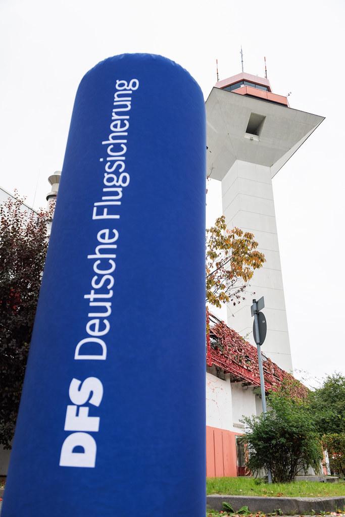 Frankfurt Airport: Contingency-Tower der DFS am Frankfurter Flughafen