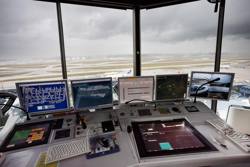 Frankfurt Airport: Contingency-Tower der DFS am Frankfurter Flughafen