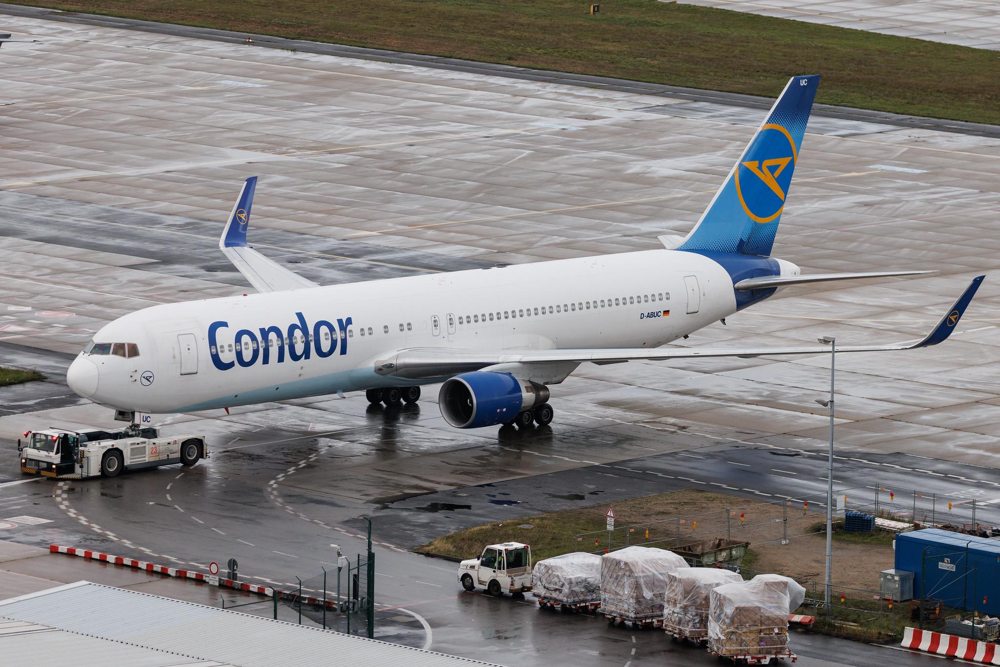 Frankfurt Airport: Condor (DE / CFG) | Boeing 767-330(ER) B763 | D-ABUC | MSN 26992