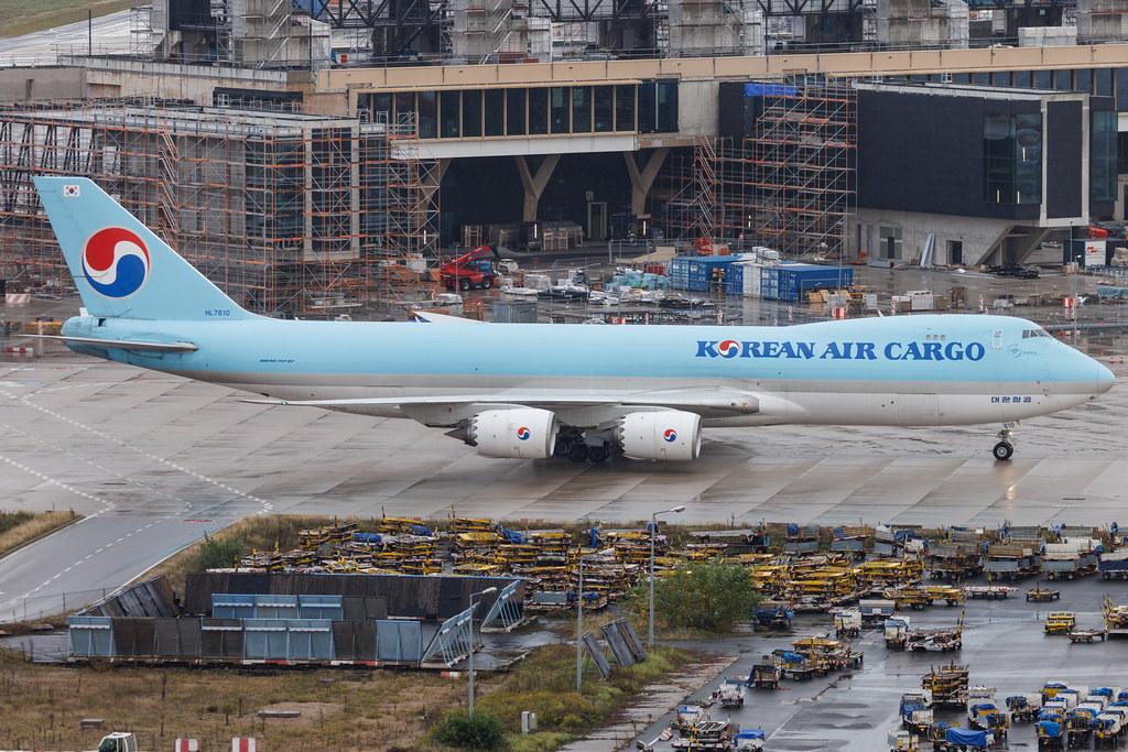 Frankfurt Airport: Korean Air Cargo (KE / KAL) | Operator: Korean Air | Boeing 747-8HT(F) B748 | HL7610 | MSN 37133