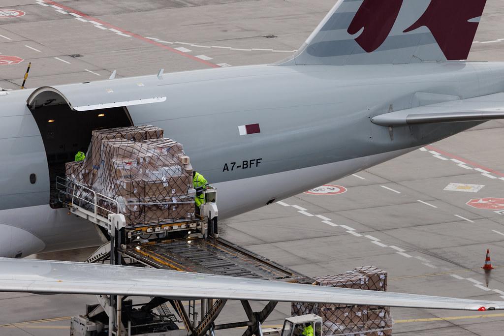 Frankfurt Airport: Qatar Cargo (QR / QTR) | Operator: Qatar Airways | Boeing 777-FDZ B77L | A7-BFF | MSN 39645