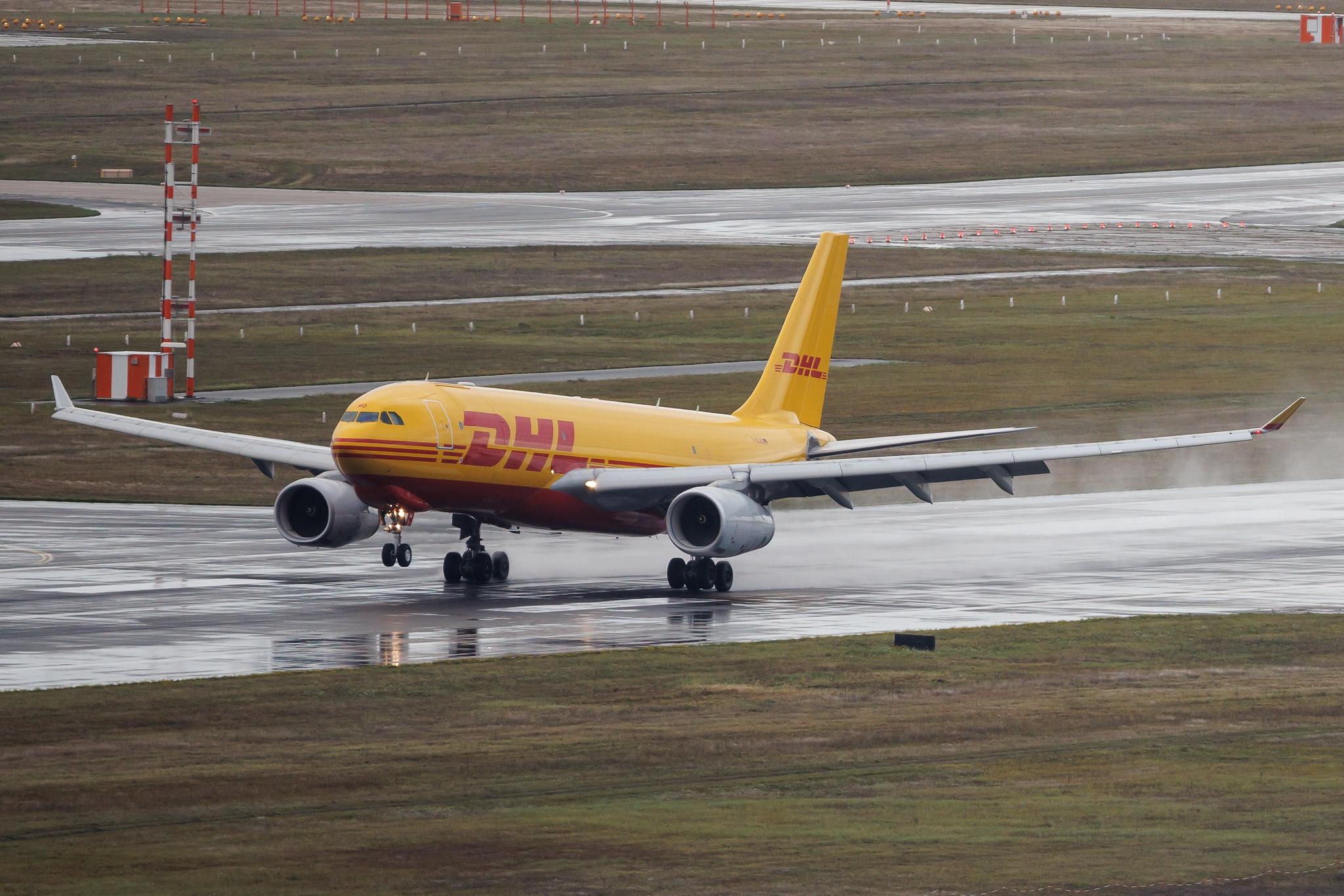 Frankfurt Airport: DHL (D0 / DHK) | Operator: European Air Transport | Airbus A330-243F A332 | D-ALMD | MSN 1070