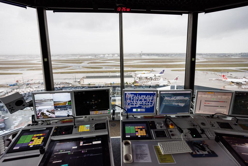 Frankfurt Airport: Contingency-Tower der DFS am Frankfurter Flughafen