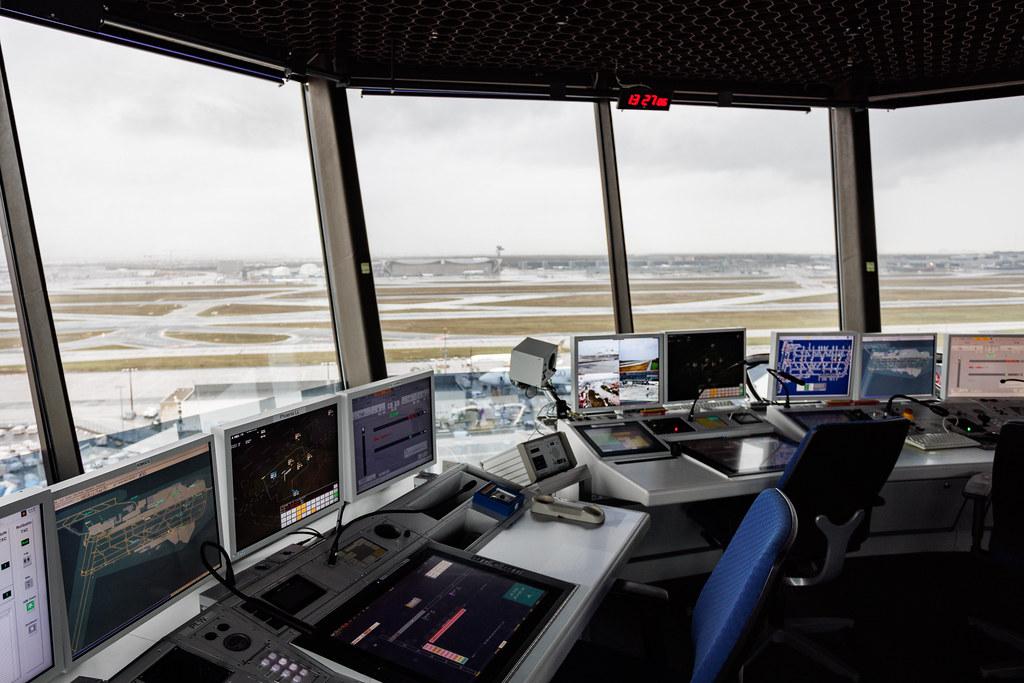 Frankfurt Airport: Contingency-Tower der DFS am Frankfurter Flughafen
