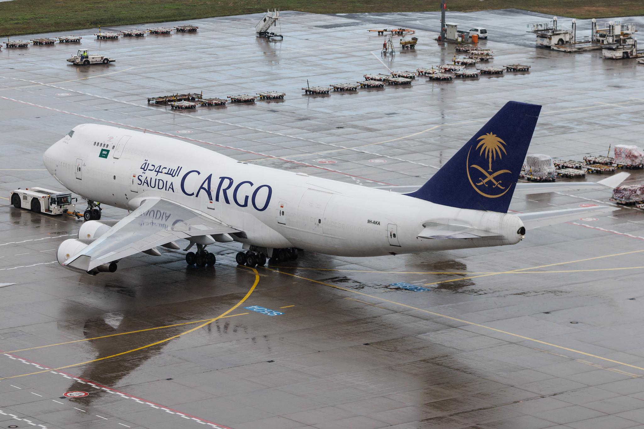 Frankfurt Airport: Saudia Cargo (SV / SVA) | Operator: Air Atlanta Europe | Boeing 747-45E(BDSF) B744 | 9H-AKA | MSN 27899