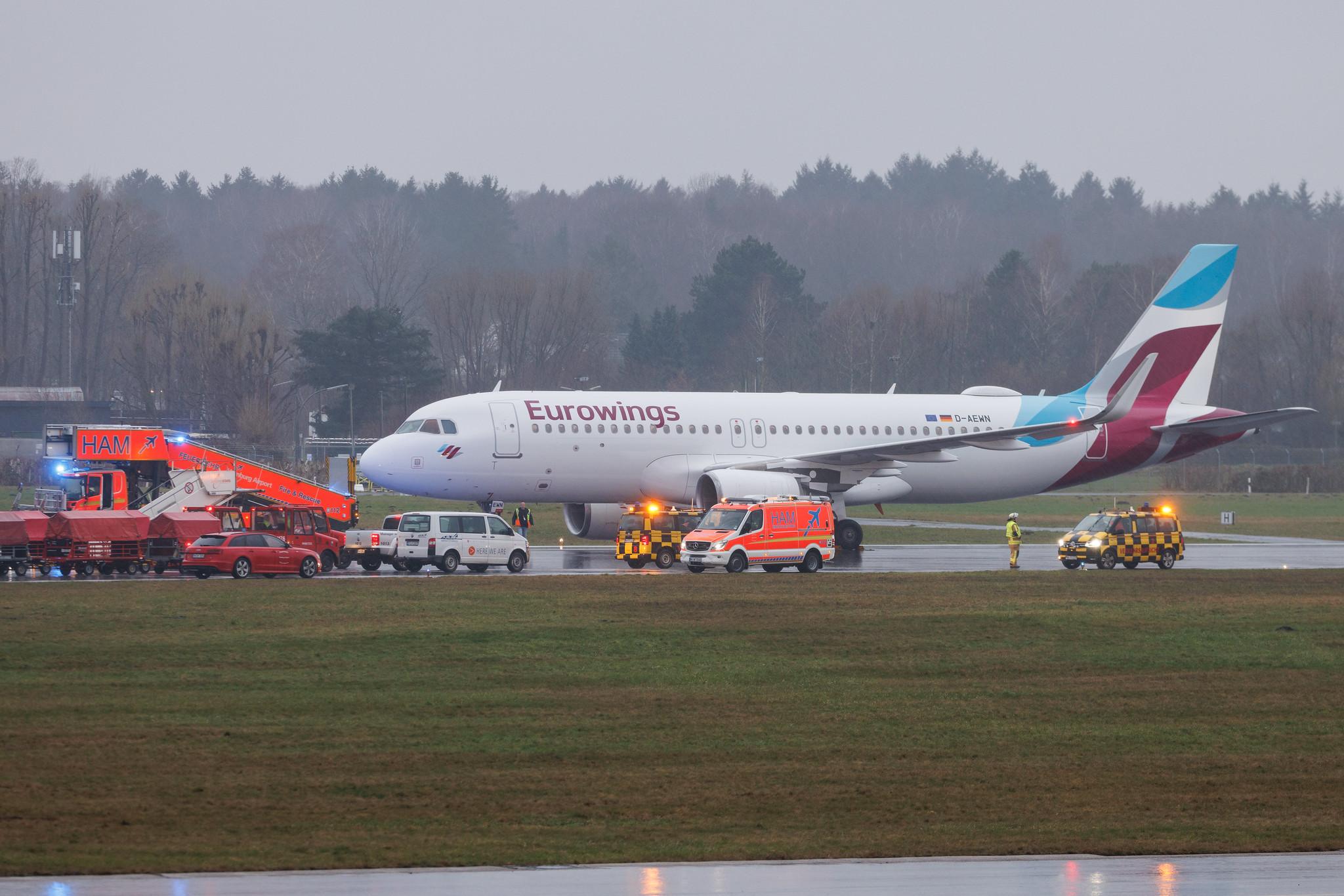 Hamburg Airport: Eurowings (EW / EWG) | Airbus A320-214 A320 | D-AEWN | MSN 7393