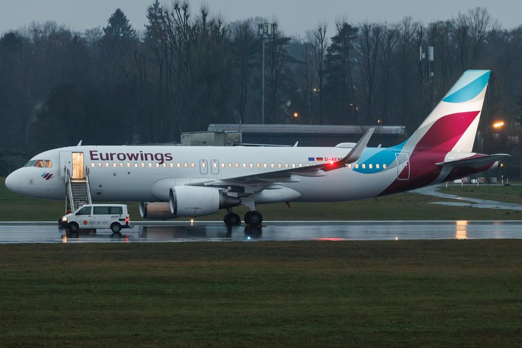 Hamburg Airport: Eurowings (EW / EWG) | Airbus A320-214 A320 | D-AEWN | MSN 7393
