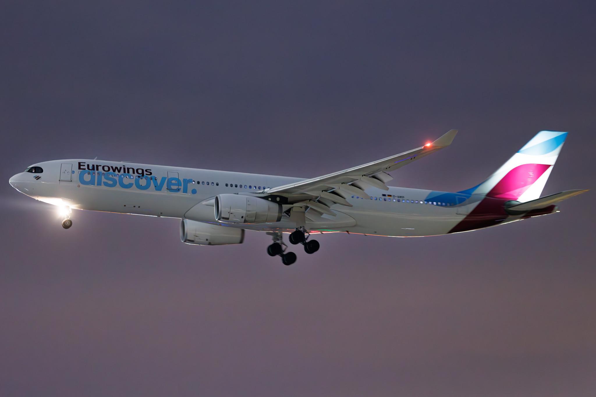 Frankfurt Airport: Discover Airlines (4Y / OCN) |  Airbus A330-343 A333 | D-AIKF | MSN 0642