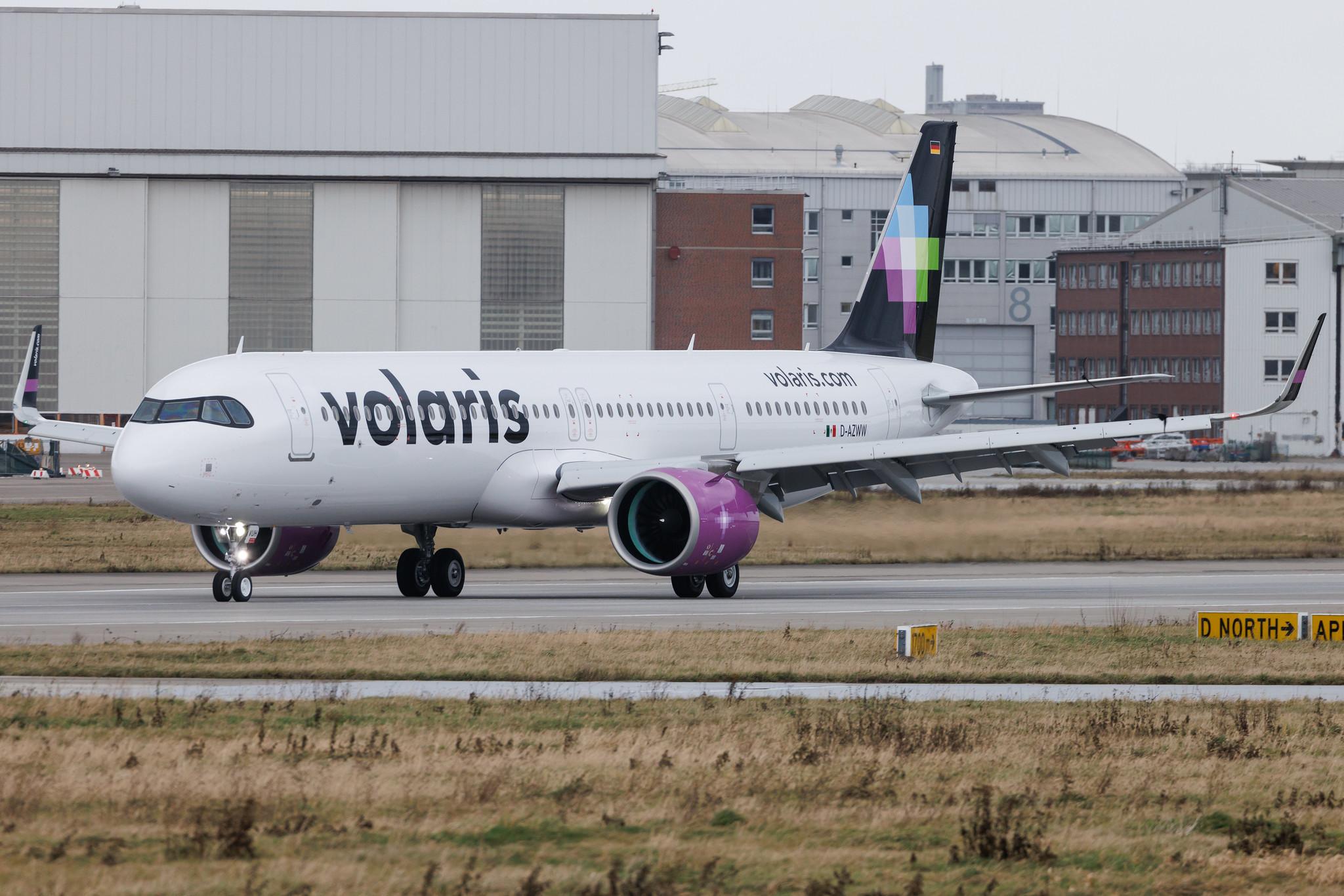 Hamburg Finkenwerder: Volaris (Y4 / VOI) | Airbus A321-271NX A21N | D-AZWW | XA-VUH | MSN 11763