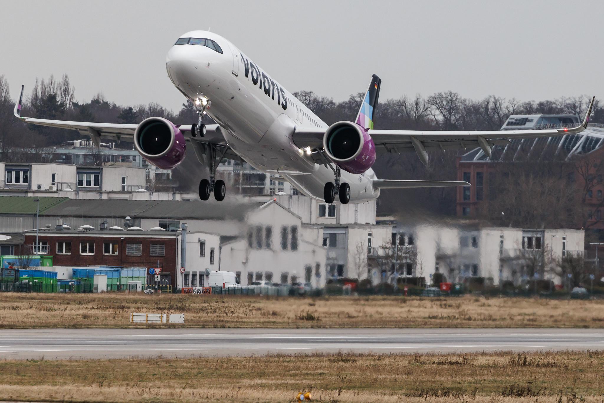 Hamburg Finkenwerder: Volaris (Y4 / VOI) | Airbus A321-271NX A21N | D-AZWW | XA-VUH | MSN 11763