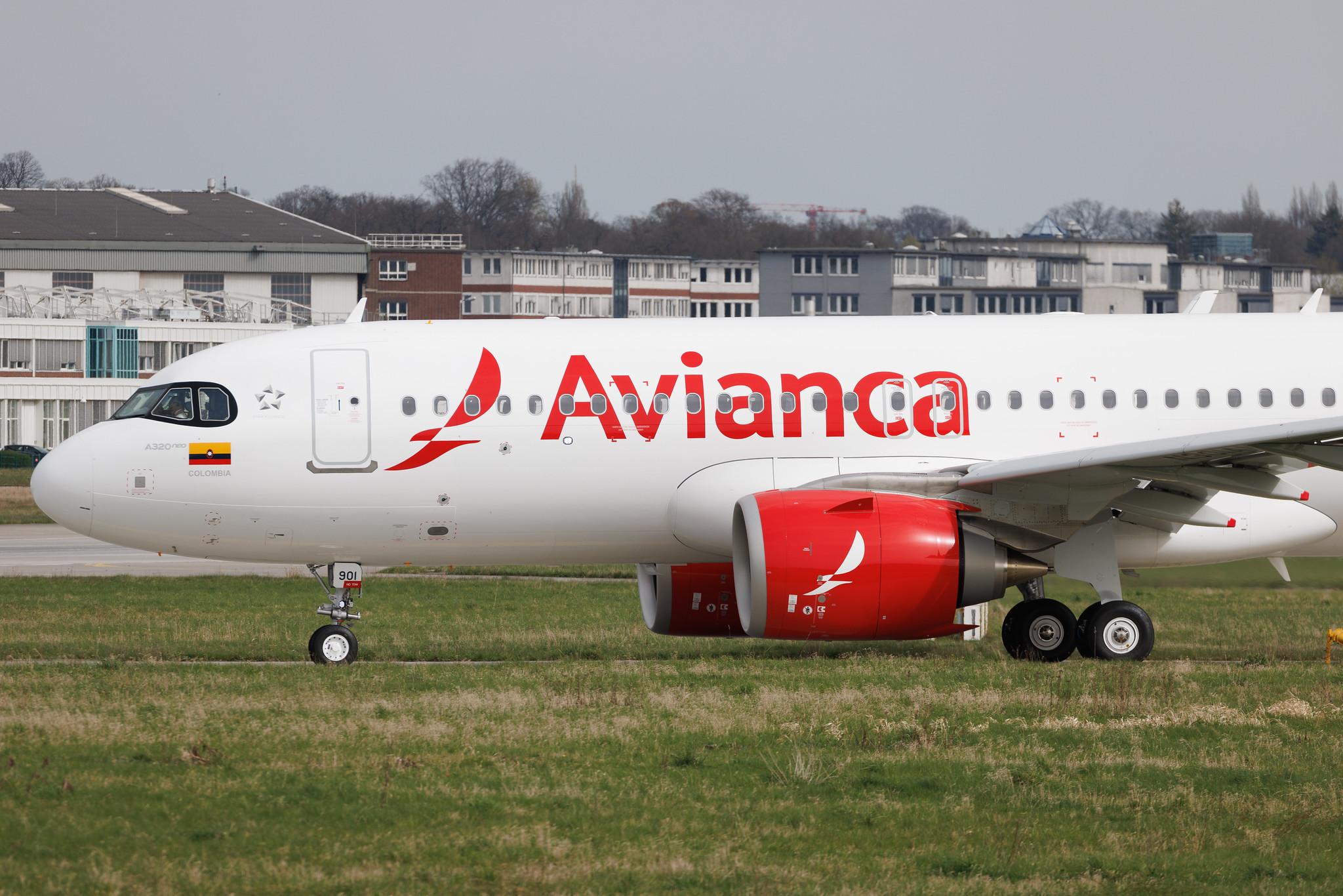 Hamburg Finkenwerder: Avianca (AV / AVA) | Airbus A320-251N A20N | N901AV | MSN 11912