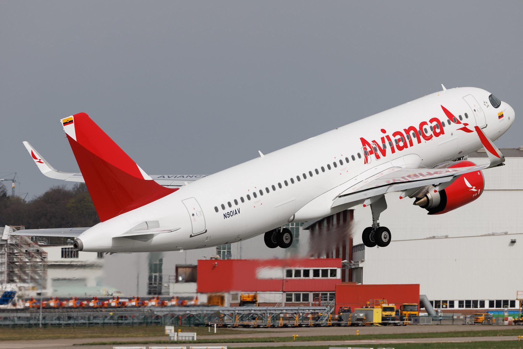 Hamburg Finkenwerder: Avianca (AV / AVA) | Airbus A320-251N A20N | N901AV | MSN 11912