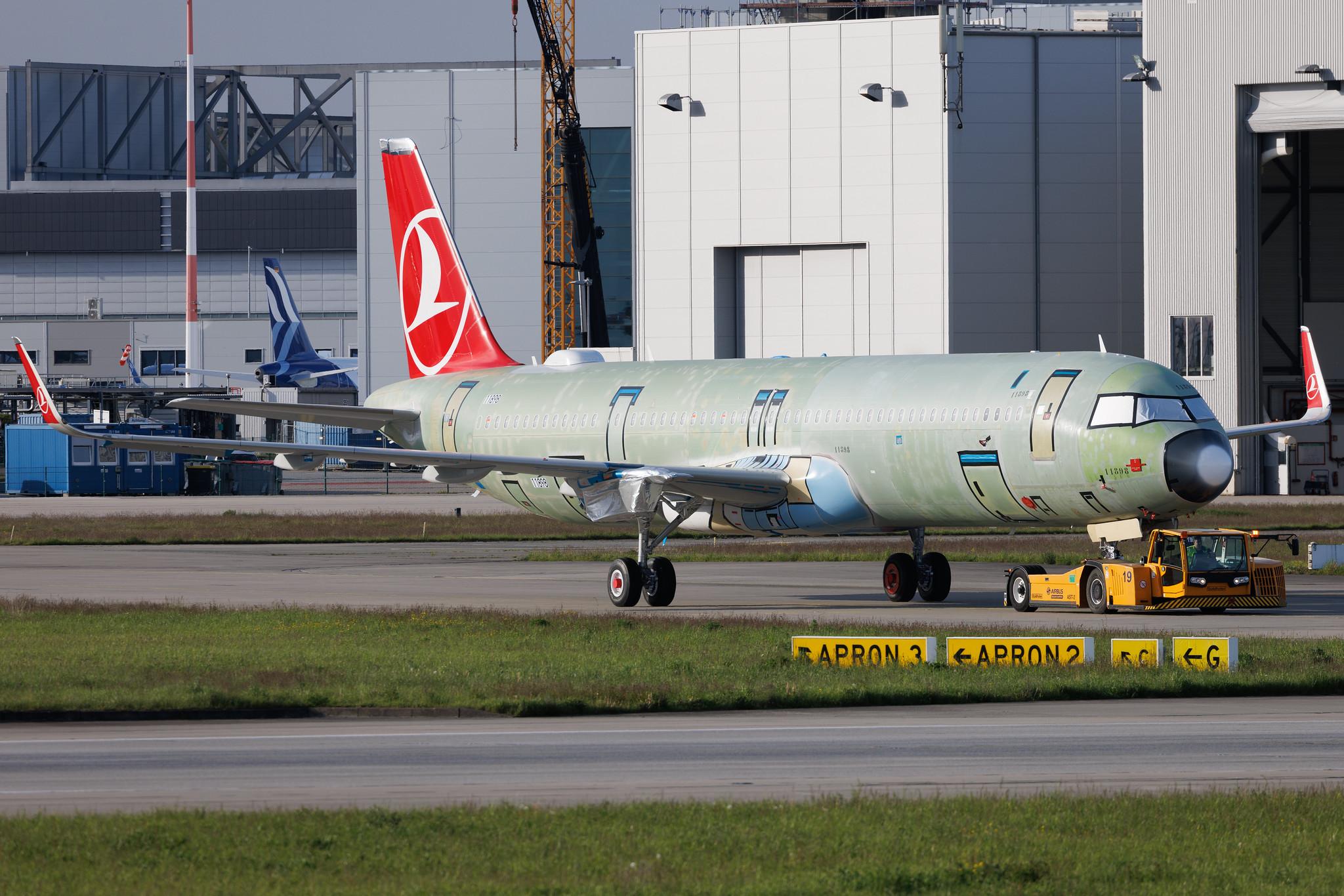 Hamburg Finkenwerder: Turkish Airlines (TK / THY) | Airbus A321-271NX A21N | D-AVXO | TC-LPH | MSN 11898