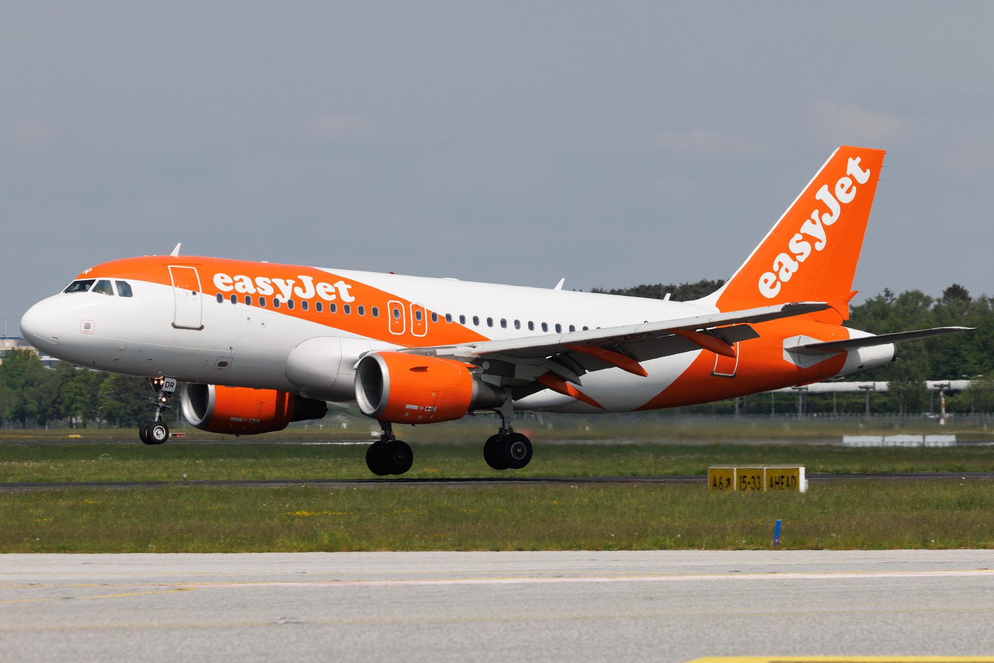 Hamburg Airport: easyJet (U2 / EZY) | Airbus A319-111 A319 | G-EZDR | MSN 3683