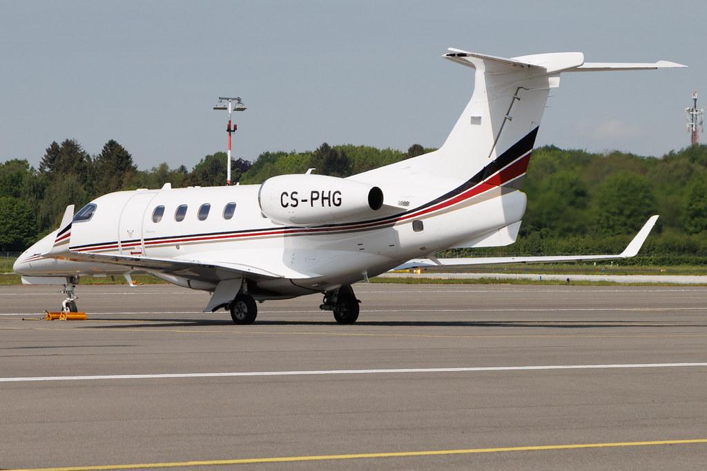 Hamburg Airport: NetJets Europe (/ NJE) | Embraer Phenom 300 E55P | CS-PHG | MSN 50500264