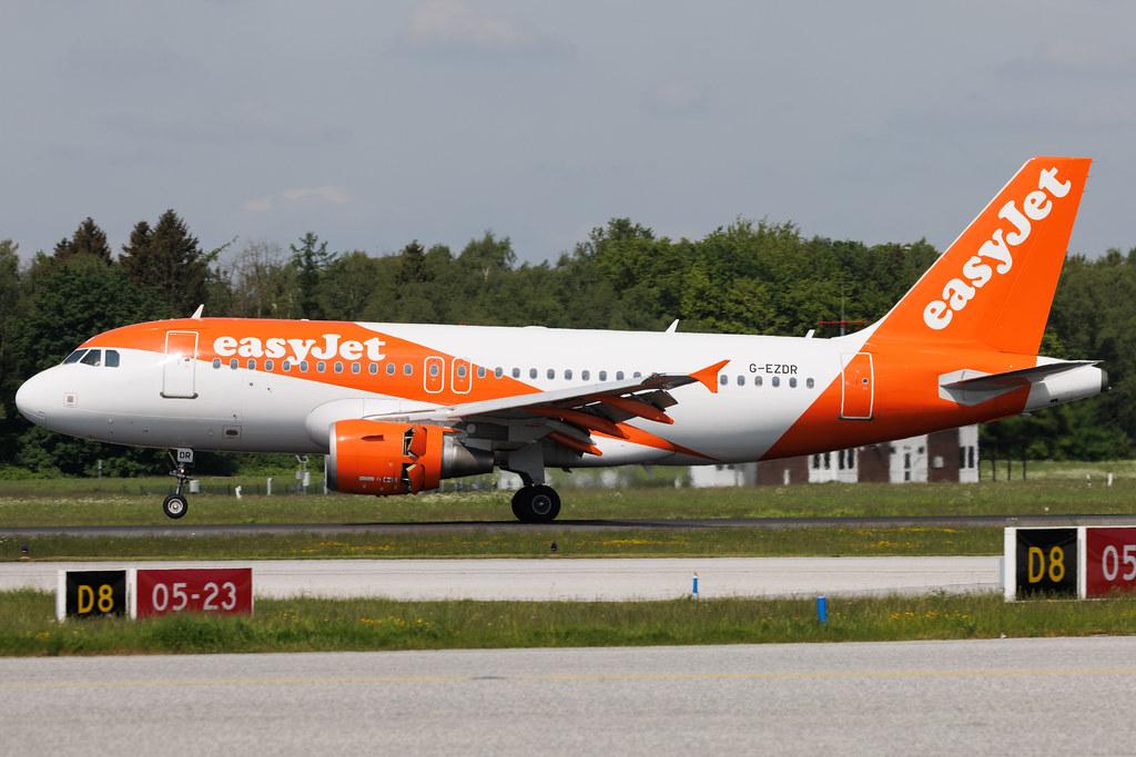 Hamburg Airport: easyJet (U2 / EZY) | Airbus A319-111 A319 | G-EZDR | MSN 3683