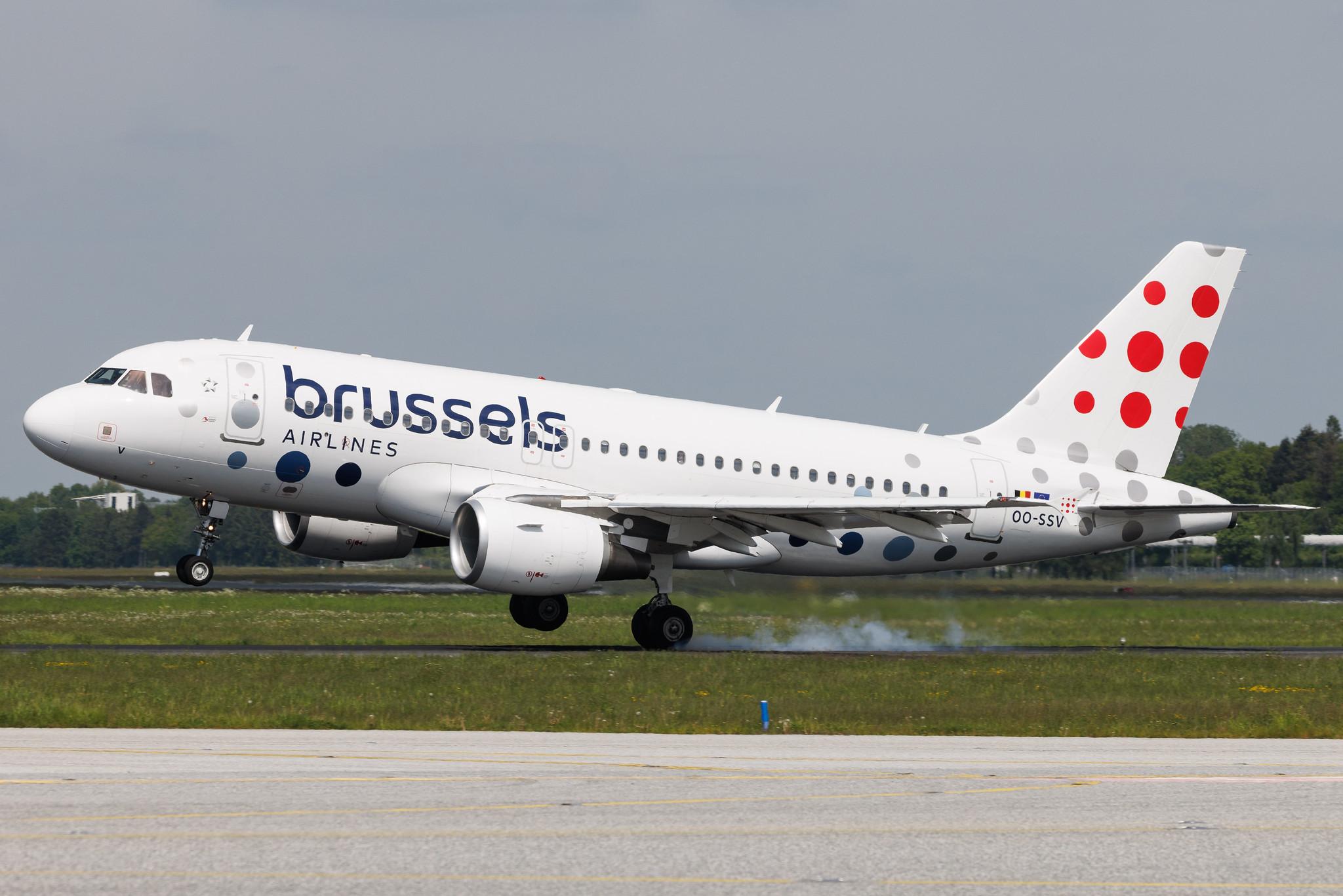 Hamburg Airport: Brussels Airlines (SN / BEL) | Airbus A319-111 A319 | OO-SSV | MSN 2196