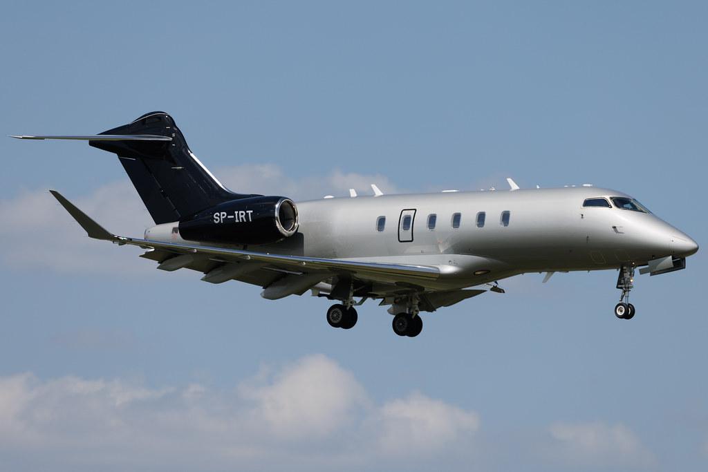Warsaw Chopin Airport: Jet Story (/ JDI) | Bombardier Challenger 350 CL35 | SP-IRT | MSN 20975
