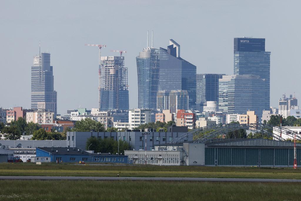 Warsaw Chopin Airport: Skyline
