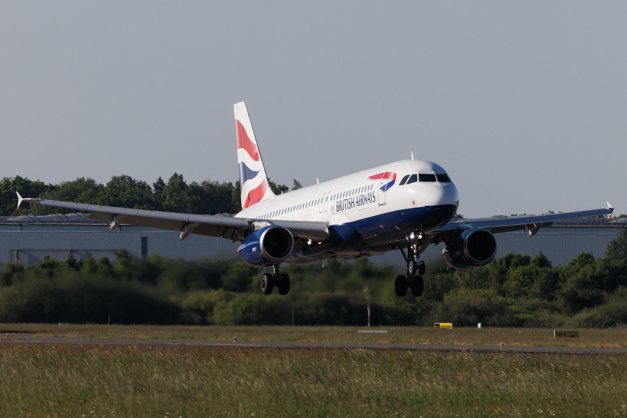 Hamburg Airport: British Airways (BA / BAW) | Airbus A320-232 A320 | G-MIDS | MSN 1424