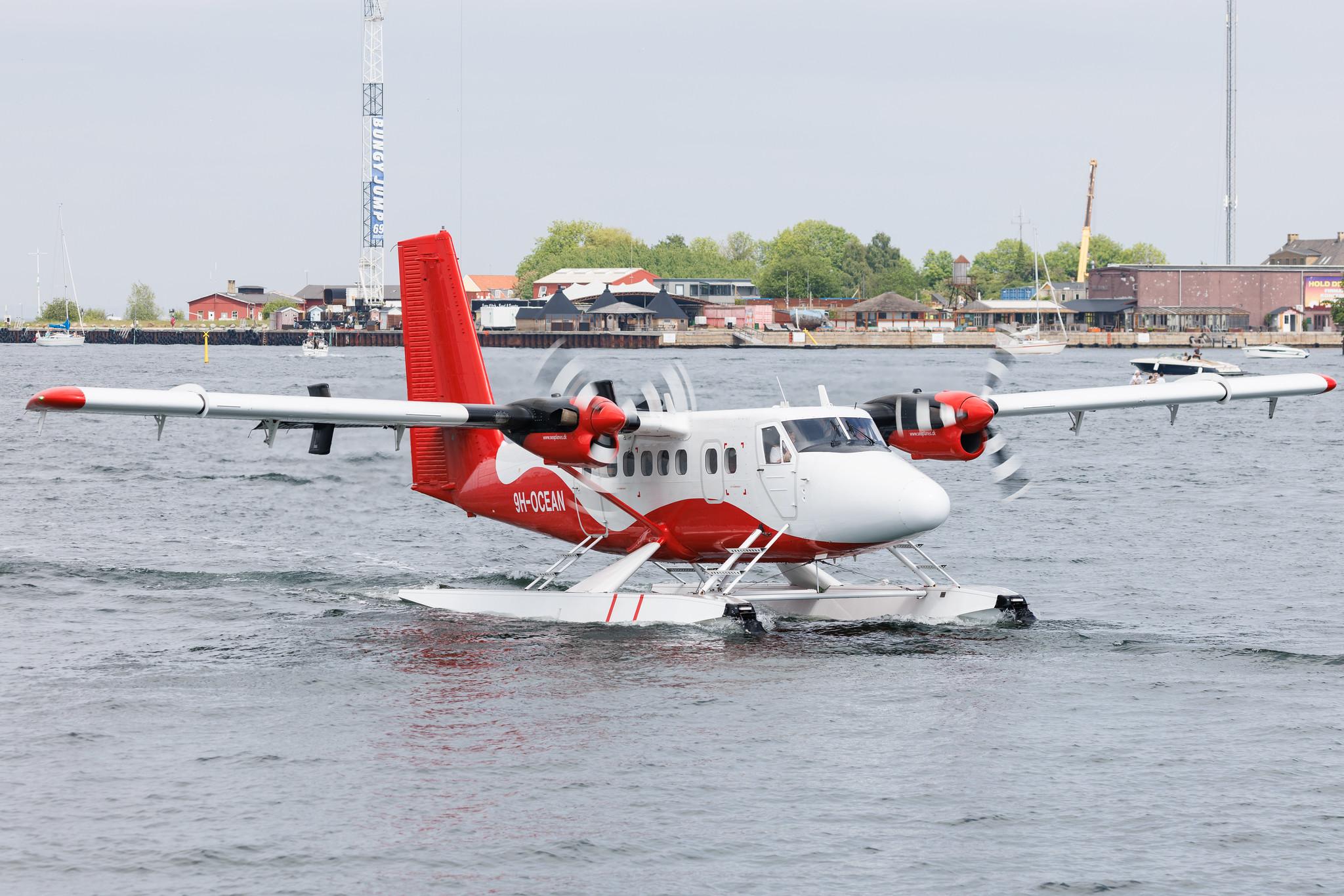 Copenhagen Sea Airport: Nordic Seaplanes | De Havilland Canada DHC-6-300 Twin Otter DHC6 | 9H-OCEAN | MSN 565