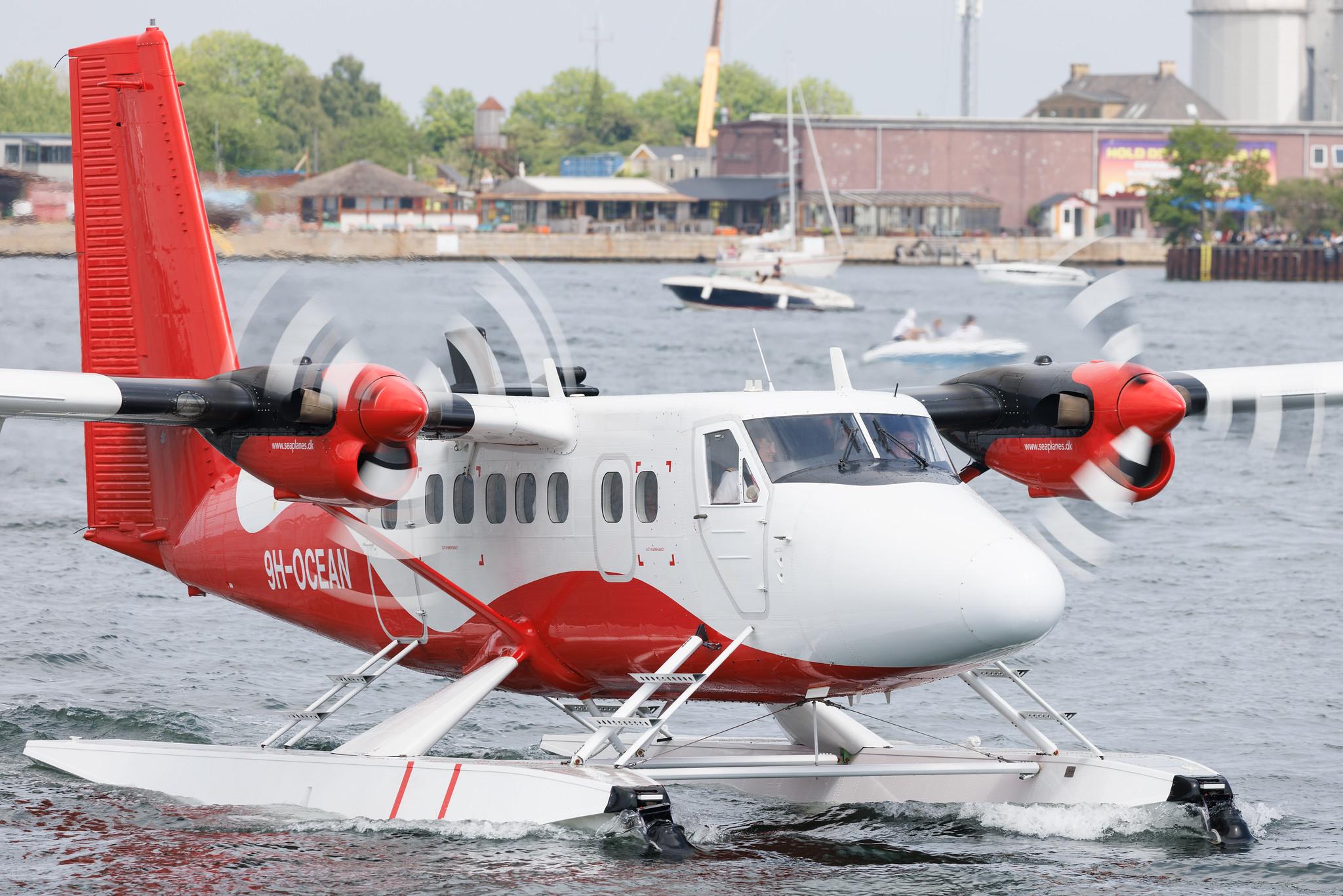 Copenhagen Sea Airport: Nordic Seaplanes | De Havilland Canada DHC-6-300 Twin Otter DHC6 | 9H-OCEAN | MSN 565