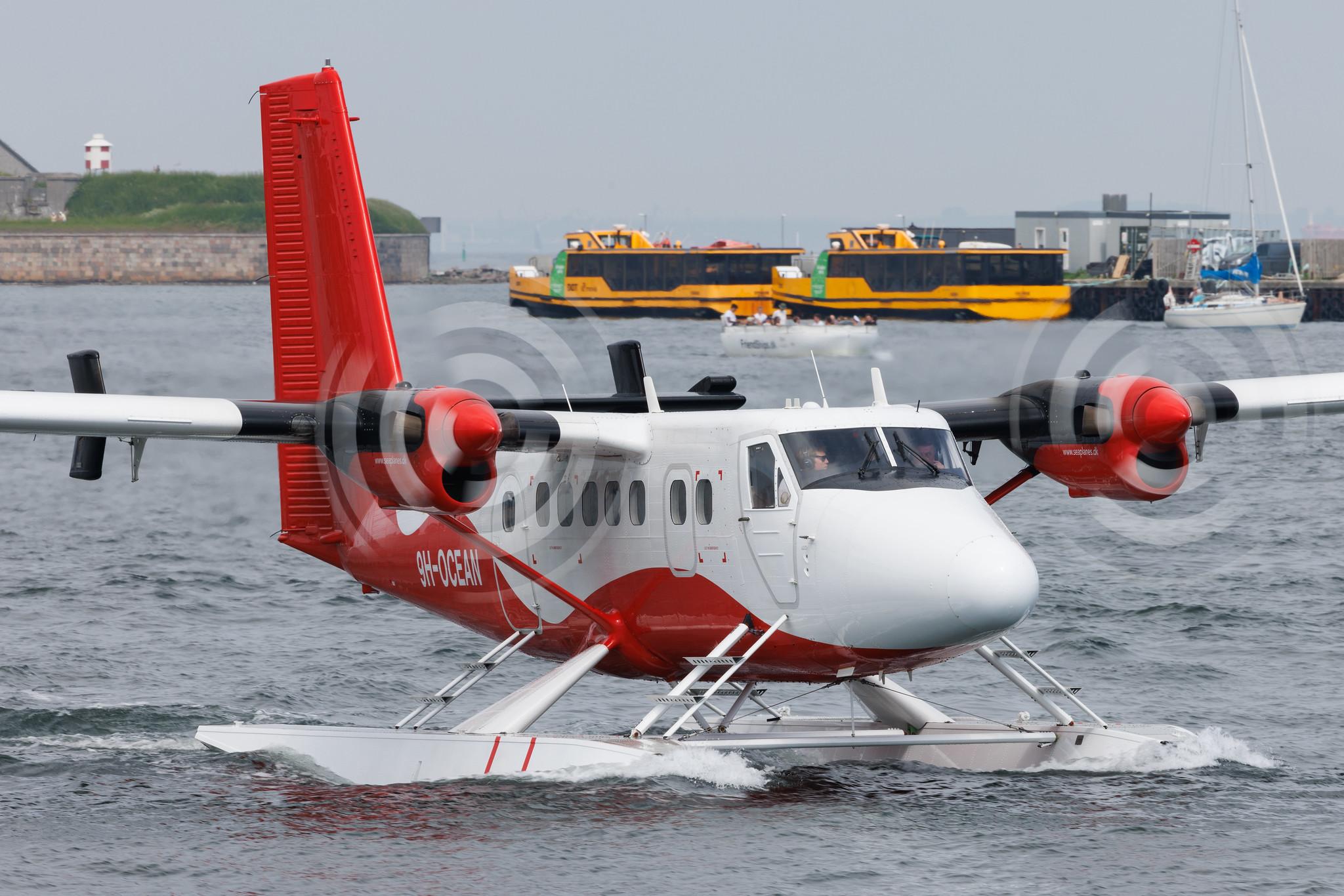 Copenhagen Sea Airport: Nordic Seaplanes | De Havilland Canada DHC-6-300 Twin Otter DHC6 | 9H-OCEAN | MSN 565