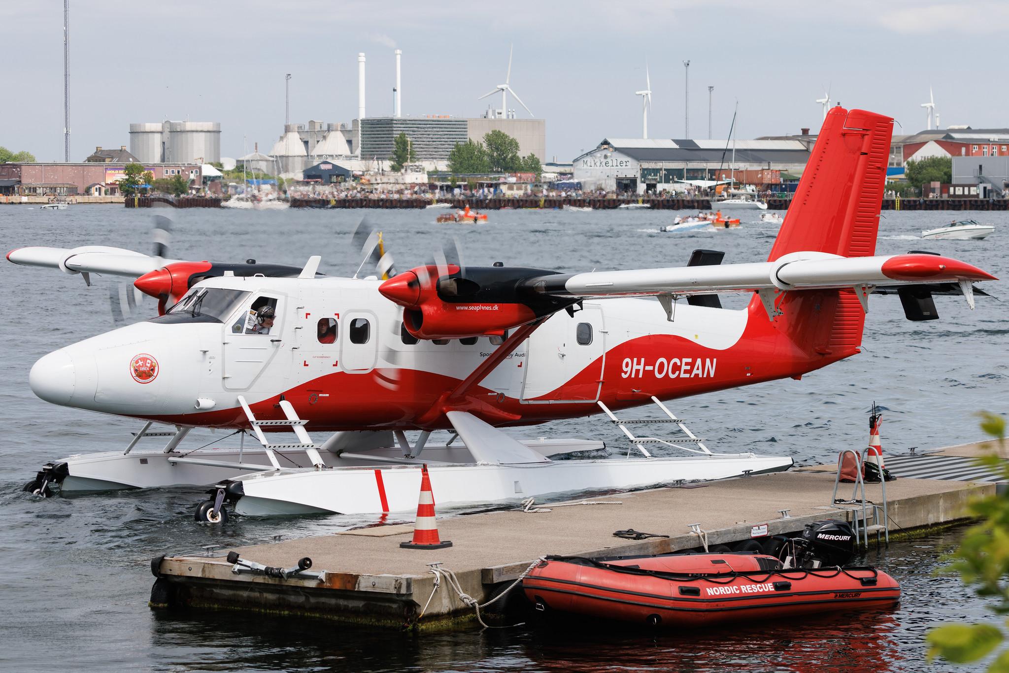 Copenhagen Sea Airport: Nordic Seaplanes | De Havilland Canada DHC-6-300 Twin Otter DHC6 | 9H-OCEAN | MSN 565