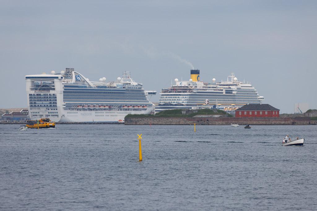 Copenhagen Sea Airport: Kreuzfahrtschiffe