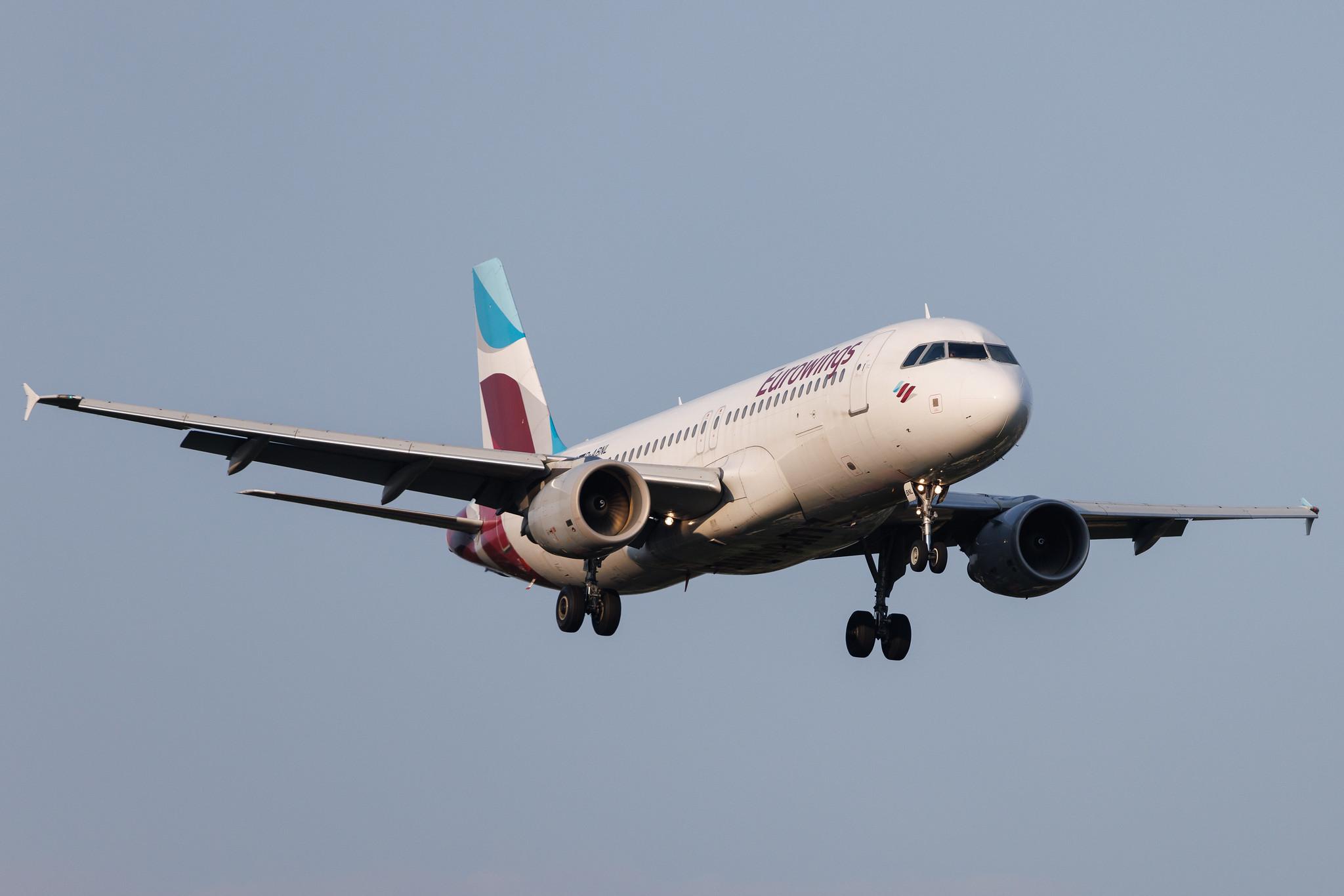 Hamburg Airport: Eurowings (EW / EWG) | Airbus A320-214 A320 | D-ABNL | MSN 1852