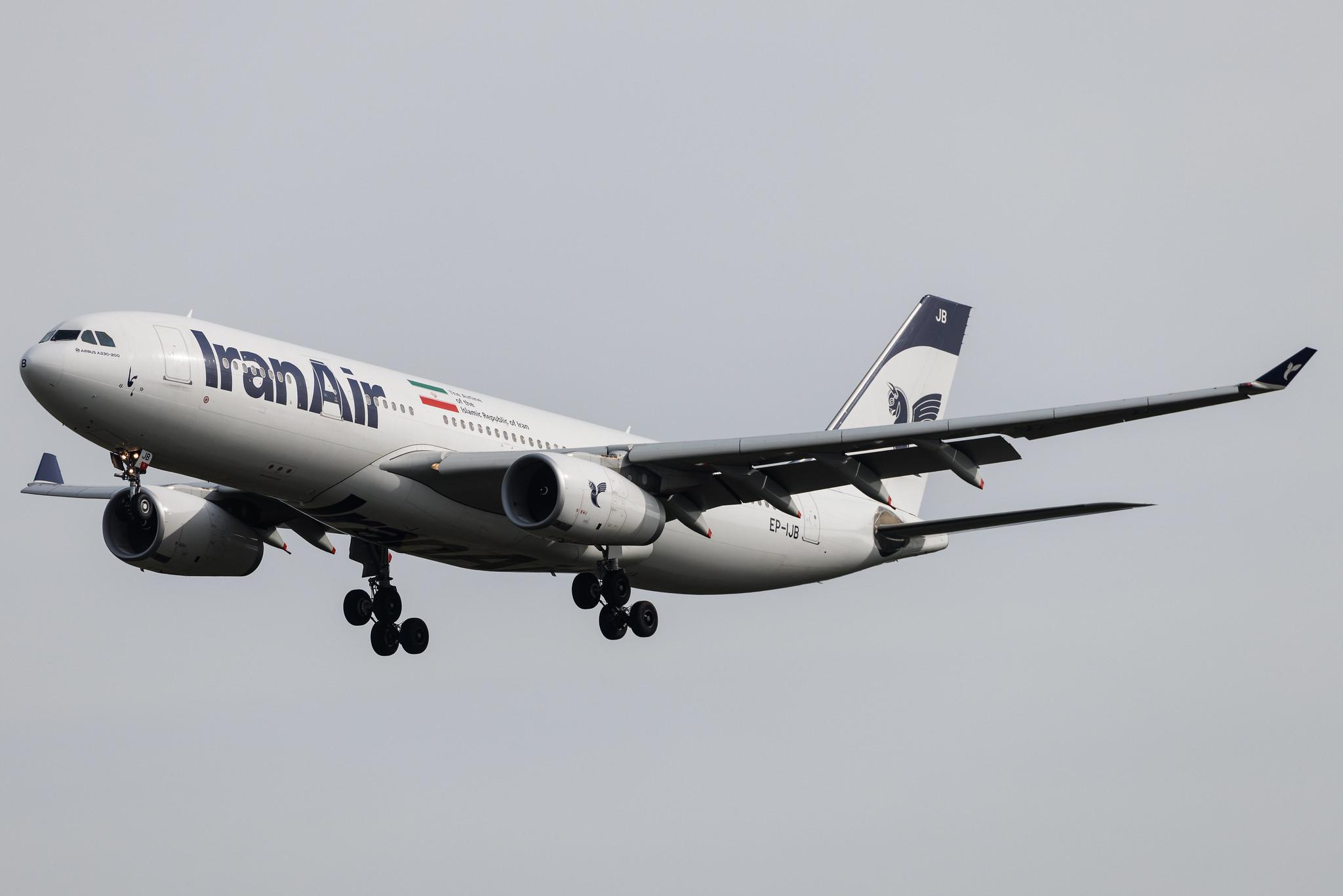 Frankfurt Airport: Iran Air (IR / IRA) | Airbus A330-243 A332 | EP-IJB | MSN 1586