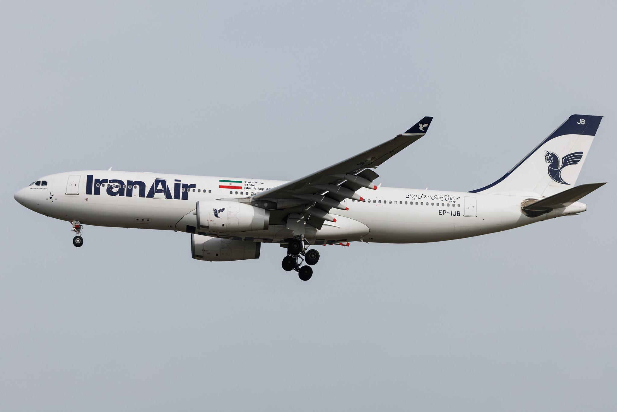 Frankfurt Airport: Iran Air (IR / IRA) | Airbus A330-243 A332 | EP-IJB | MSN 1586